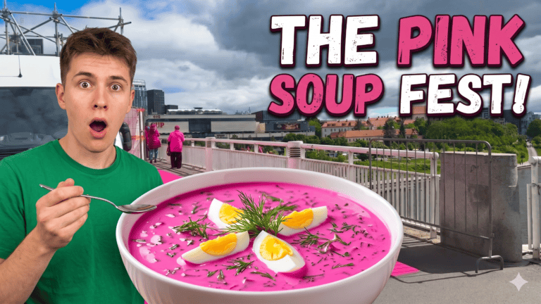 Vilnius Pink Soup Fest 2026: Europe’s Most Colorful Food Festival (A Solo Traveler’s Guide)